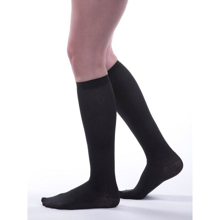 Allegro Premium Women's Ribbed Dress Socks 8-15 mmHg, Clearance