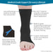 medi protect Seamless Knit Ankle Support, Infographic