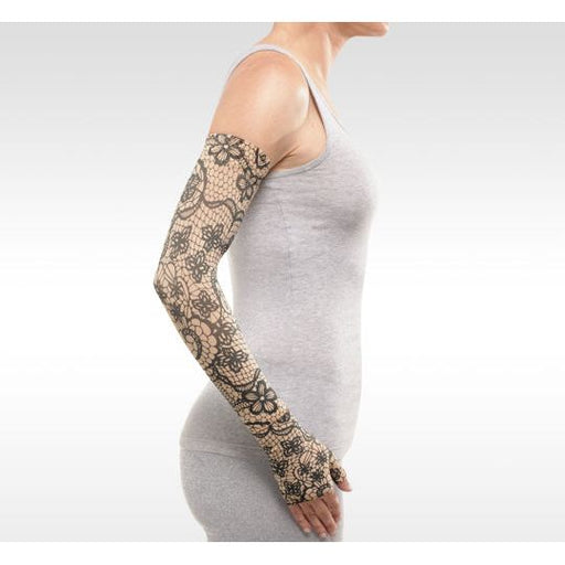 Juzo Soft Armsleeve w/ Silicone, Mosaic Henna