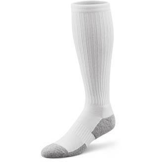 Dr. Comfort Diabetic Over The Calf Socks, White