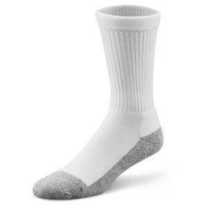 Dr. Comfort Diabetic Extra Roomy Socks, White