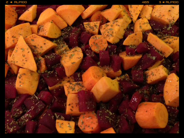 Healthy Legs Recipe: Roasted Beets, Sweet Potatoes and Carrots