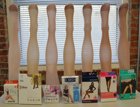 A Comparison of Sheer Compression Stockings