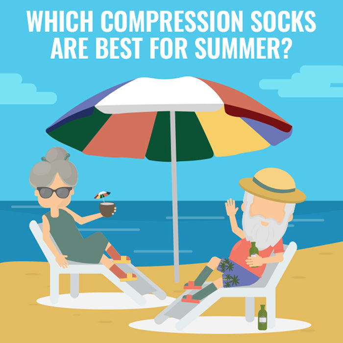 Can I wear compression stockings swimming?
