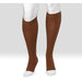 Juzo Soft Knee High 20-30 mmHg, Open Toe, Mocha