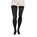 Juzo Soft Thigh High, Open Toe, Black