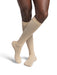 Sigvaris Linen Men's Knee High 20-30 mmHg, Sandstone