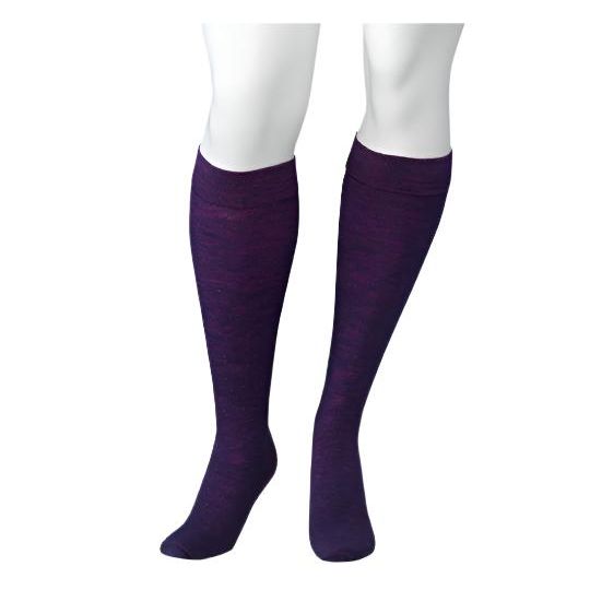 Juzo Power Wool Knee High 15-20 mmHg, Purple Haze