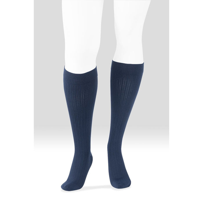 Juzo Power Cotton Knee High, Navy