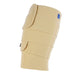 Thuasne BiFlex Self-Adjust Thigh Wrap — side and back view