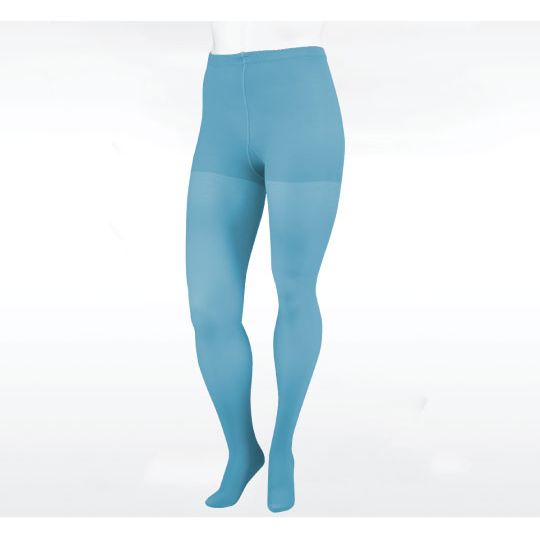 Juzo Naturally Sheer Pantyhose 15-20 mmhg, Blue Bayou