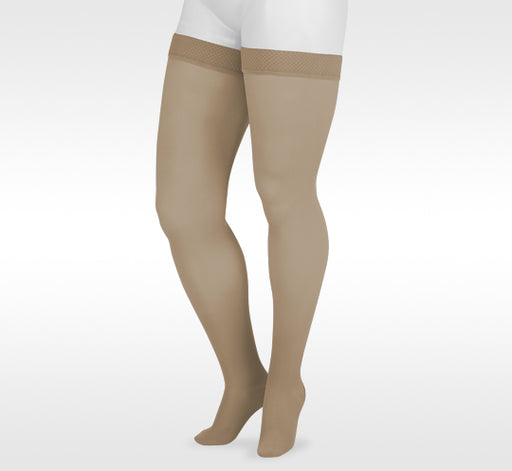 Juzo Signature Collection Thigh High w/ Silicone Band in Desert Dream