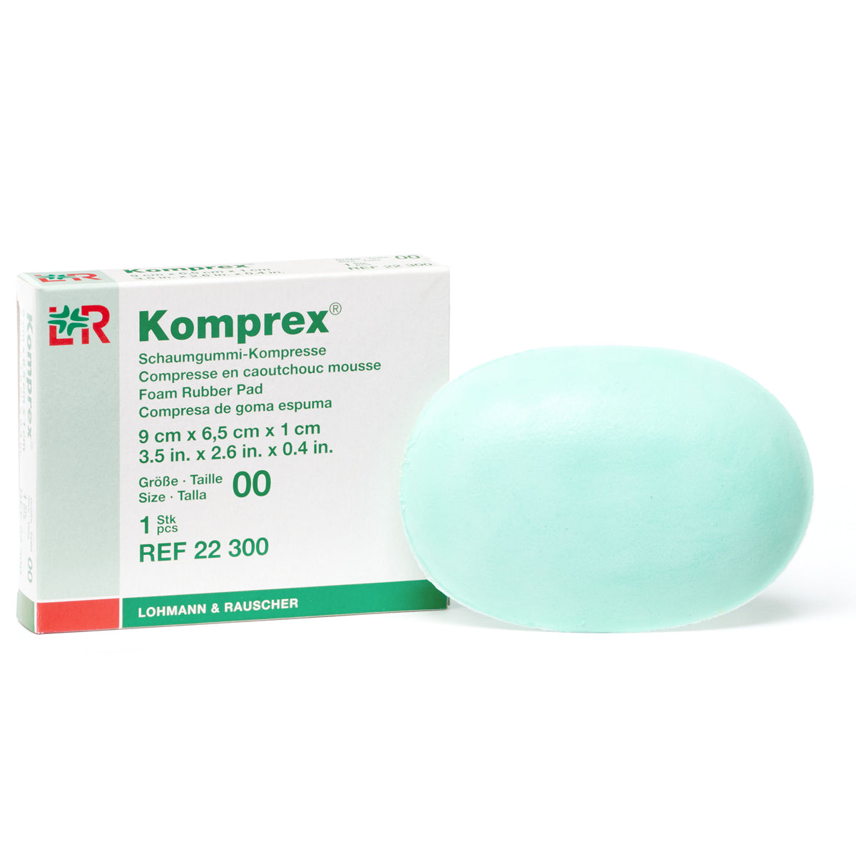 Comprex Compression Pad L&R Komprex® Foam Rubber Pads — BrightLife Direct