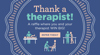 thanks a therapise - a raffle where you and your theapist win big!