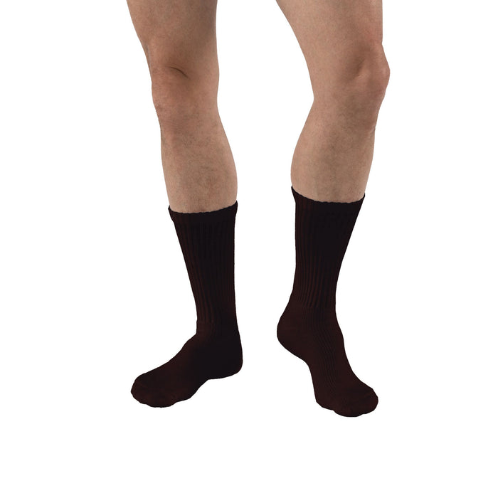 JOBST® Sensifoot Diabetic Compression Crew 8-15 mmHg, Brown