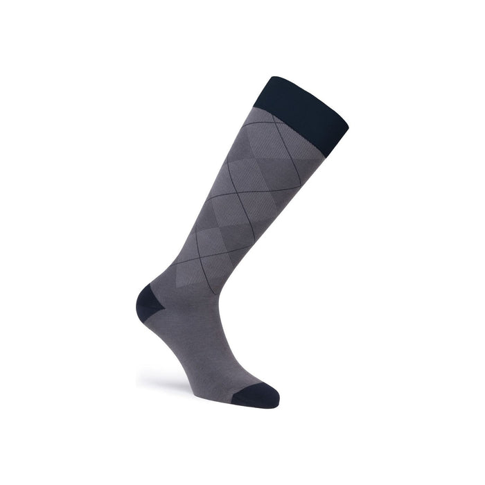 JOBST® Casual Pattern Knee High 20-30 mmHg, Gunmetal Grey