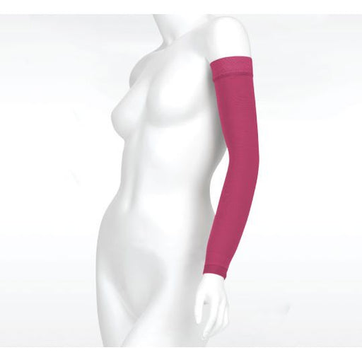 Juzo Soft Armsleeve 30-40 mmHg w/ Silicone Band, Every Rose