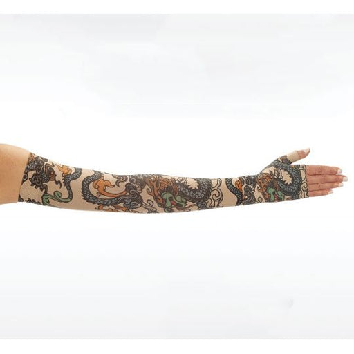 Juzo Soft Armsleeve w/ Silicone, Japanese Dragon