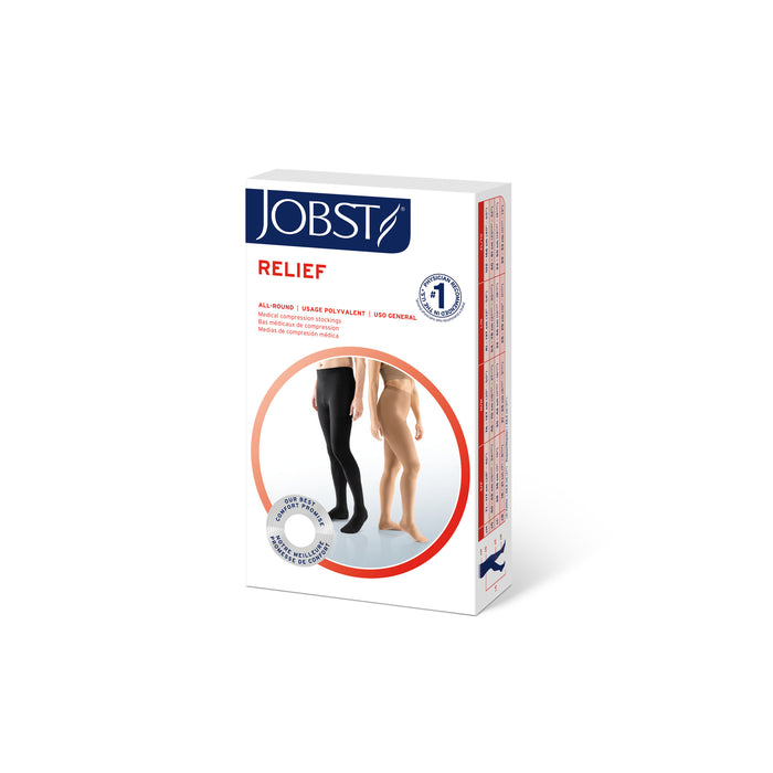 JOBST Relief compression stocking packaging on a white background