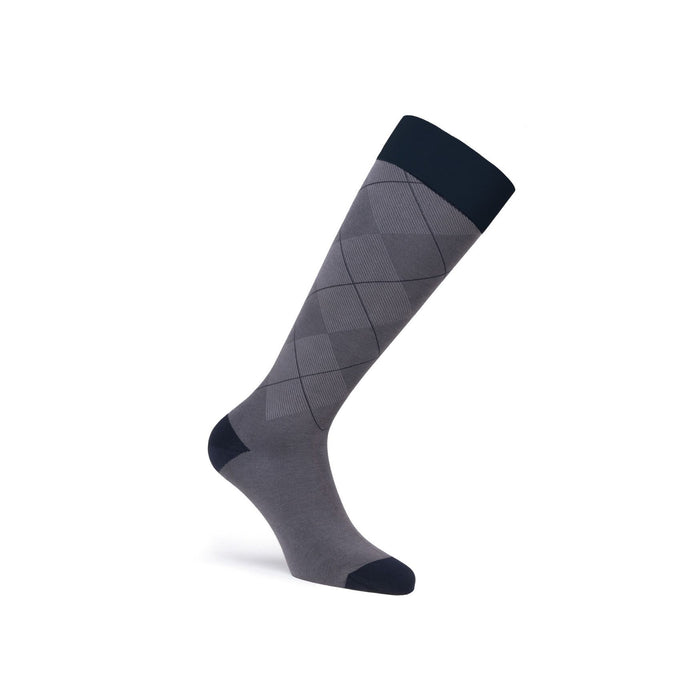 JOBST® Style Knee High, Argyle Gray
