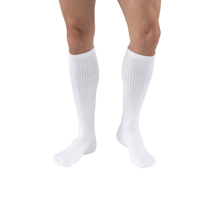 JOBST® Sensifoot 8-15 mmHg Knee High Diabetic Socks, White