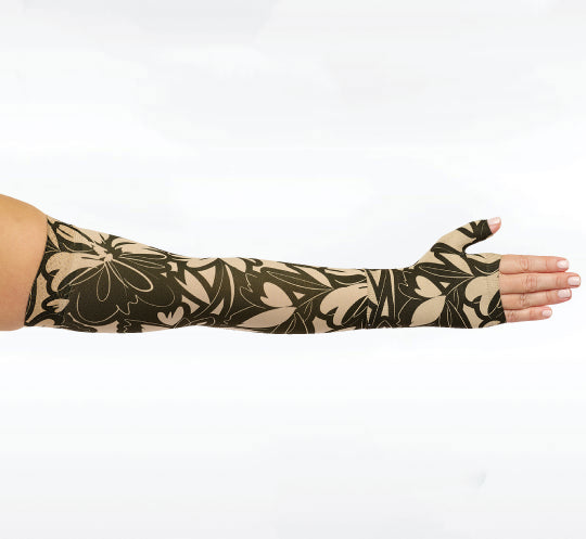 Juzo Armsleeve w/ Gauntlet in Wildflower Print