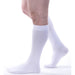 Allegro Premium Microfiber/Cotton Socks 15-20mmHg, White