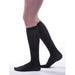 Allegro Premium Women's Ribbed Dress Sock 8-15mmHg, Black