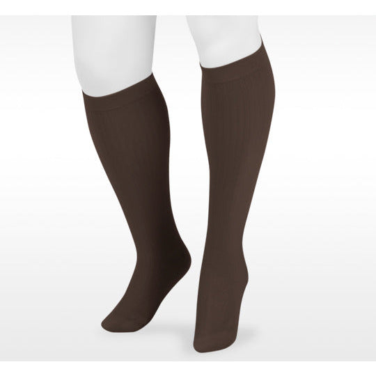 Juzo Dynamic Cotton Sock for Men 15-20 mmHg, Brown