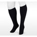 Juzo Dynamic Cotton Sock for Men 15-20 mmHg, Black