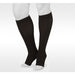 Juzo Basic Knee High 20-30 mmHg, Open Toe, Black
