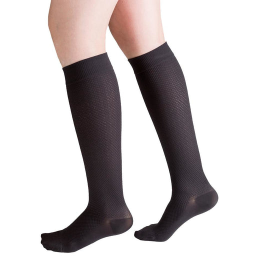 VenaCouture Women’s Carbon Centric Compression Socks 15-20 mmHg, Navy