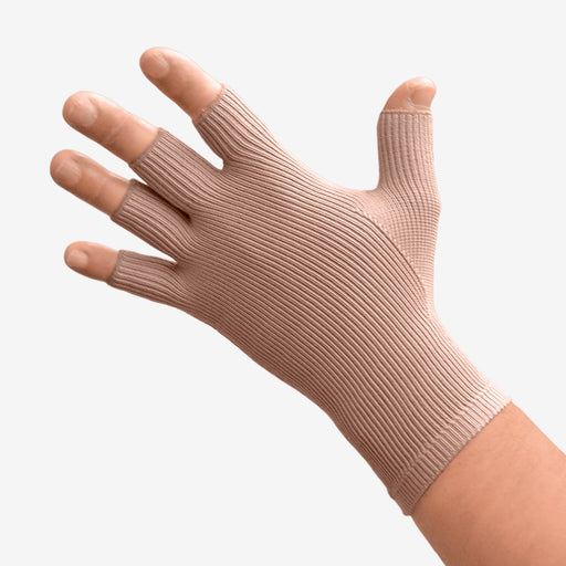Solaris ExoStrong™ Glove 20-30 mmHg, Half Finger, Beige