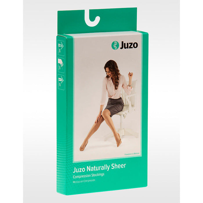 Juzo Naturally Sheer Pantyhose 20-30 mmHg / III / Regular / Black