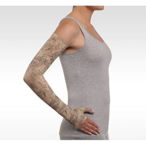 Juzo Soft Armsleeve w/ Silicone, Butterfly Henna
