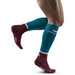 The Run Compression Tall Socks 4.0, Men, Petrol/Dark Red