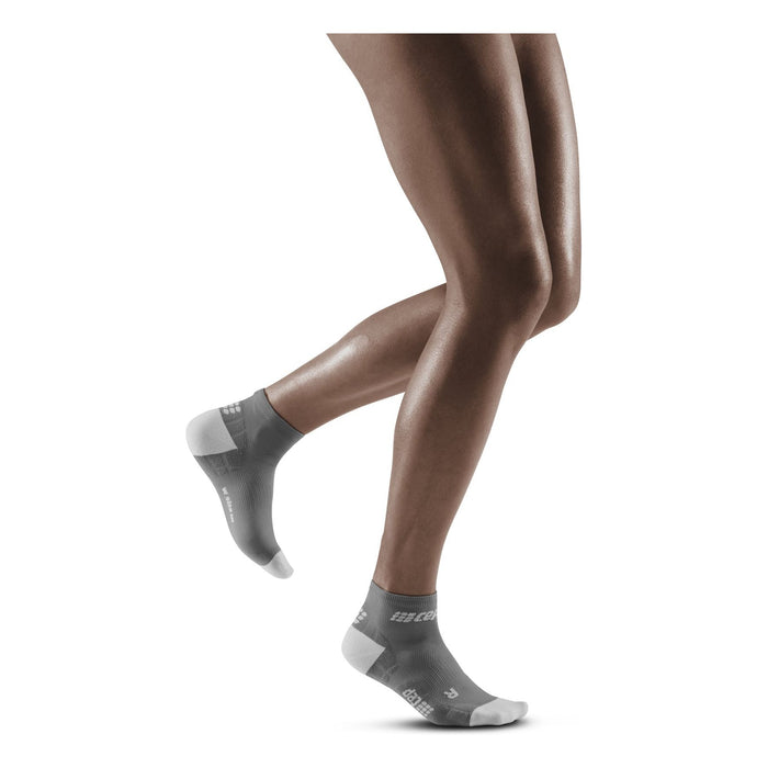 Ultralight Low Cut Compression Socks, Women, Grey/Light Grey
