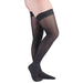 VenActive Women's Premium Opaque Thigh Highs, Black