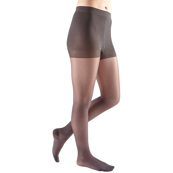 Mediven Sheer & Soft Women's 20-30 mmHg Pantyhose, Charcoal
