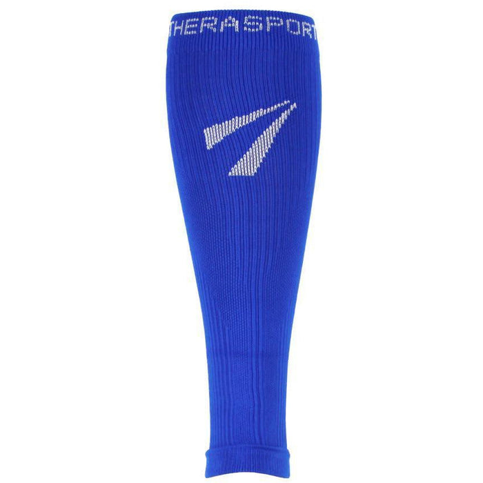 TheraSport 15-20 mmHg Athletic Recovery Compression Leg Sleeves, Blue