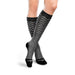 Core-Spun Patterned 20-30 mmHg Knee High Compression Socks, Trendsetter