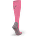 TheraSport 20-30 mmHg Athletic Performance Compression Socks, Pink