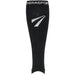 TheraSport 15-20 mmHg Athletic Recovery Compression Leg Sleeves, Black