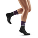 The Run Compression Mid Cut Socks 4.0, Women, Violet/Black