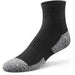 Dr. Comfort Diabetic Ankle Socks, Black
