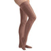 JOBST® UltraSheer Women's 15-20 mmHg Thigh High w/ Lace Silicone Top Band, Espresso