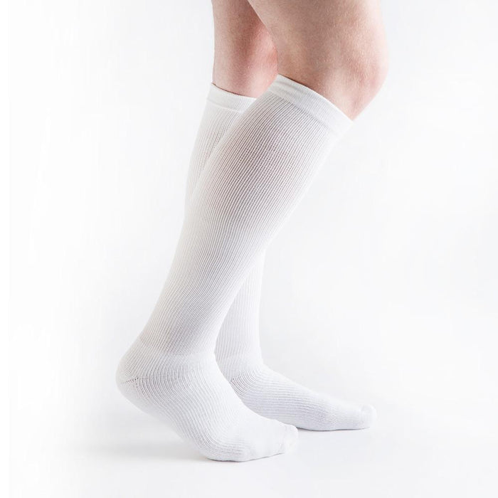 VenActive Diabetic 15-20 mmHg Compression Sock, White