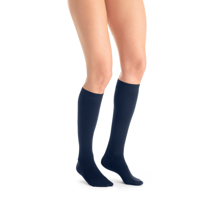 JOBST® UltraSheer Women's 30-40 mmHg Knee High, Midnight Navy
